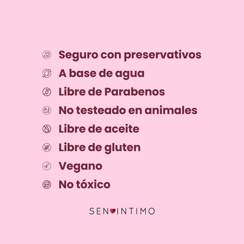 Gel Lubricante Sabor Cereza 🍒 – Efecto Calor