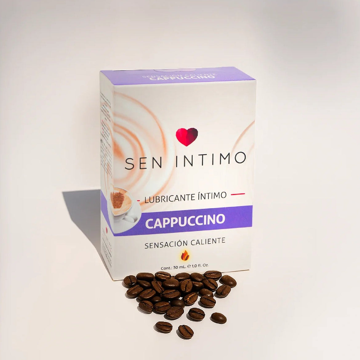 Lubricante Caliente Cappuccino x 30ml Sen Intimo