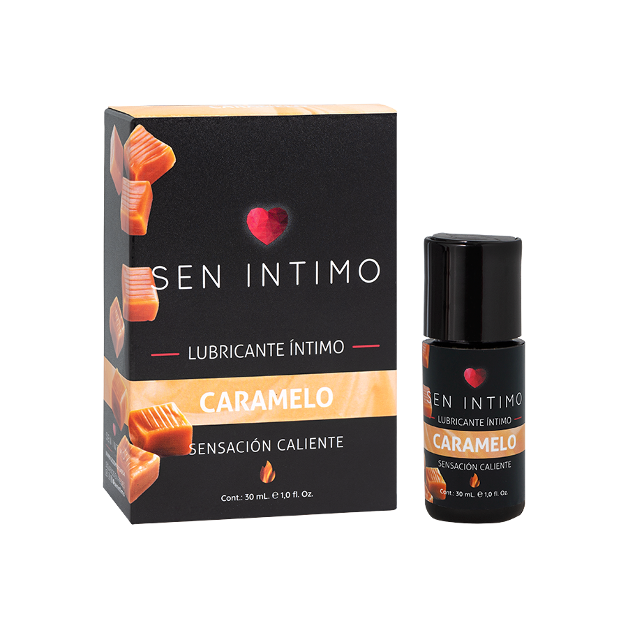 Gel Lubricante sabor Caramelo - Efecto calor