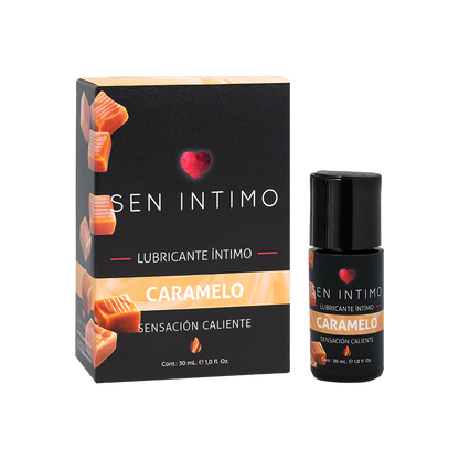 Gel Lubricante sabor Caramelo - Efecto calor