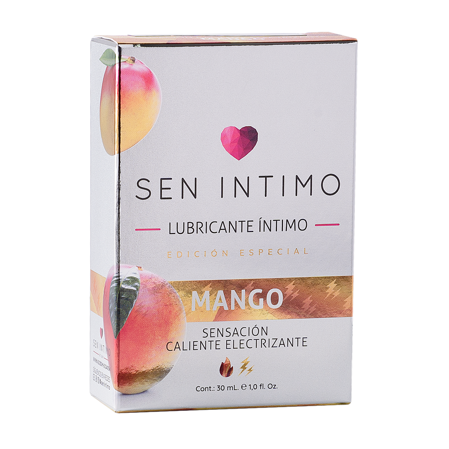 Gel Lubricante Electrizante Mango - A Base de Agua 30ml