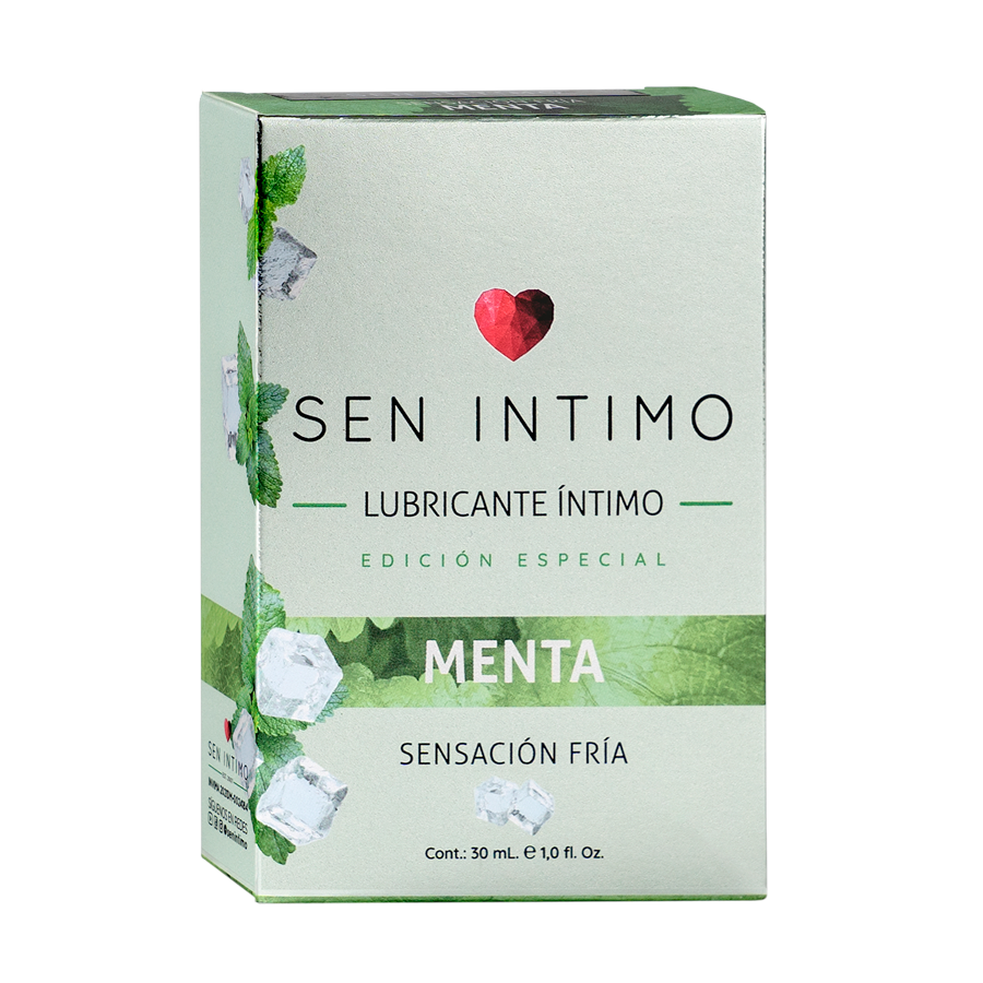 Lubricante Menta - A Base de Agua 30 ml