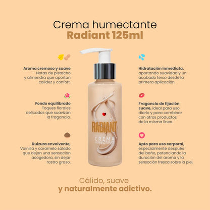 Crema Humectante con Pheromonas RADIANT 125ml