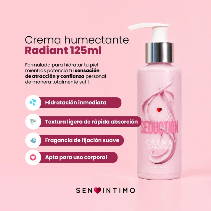 Crema Humectante con Pheromonas SEDUCTION 125ml