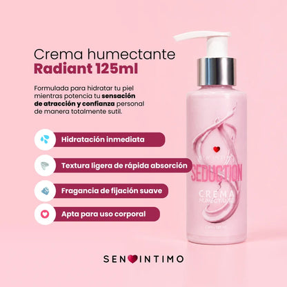 Crema Humectante con Pheromonas SEDUCTION 125ml