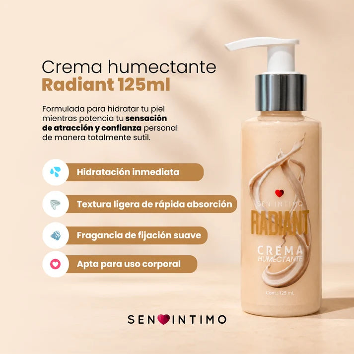 Crema Humectante con Pheromonas RADIANT 125ml