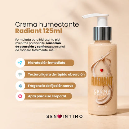 Crema Humectante con Pheromonas RADIANT 125ml