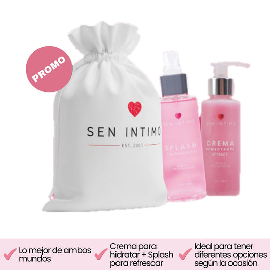 Pack Crema + Splash con Feromonas + Bolsa REGALO