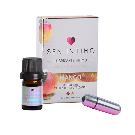 Pack Delicioso; Gel Mango; Gotero sensación electrizante, balita