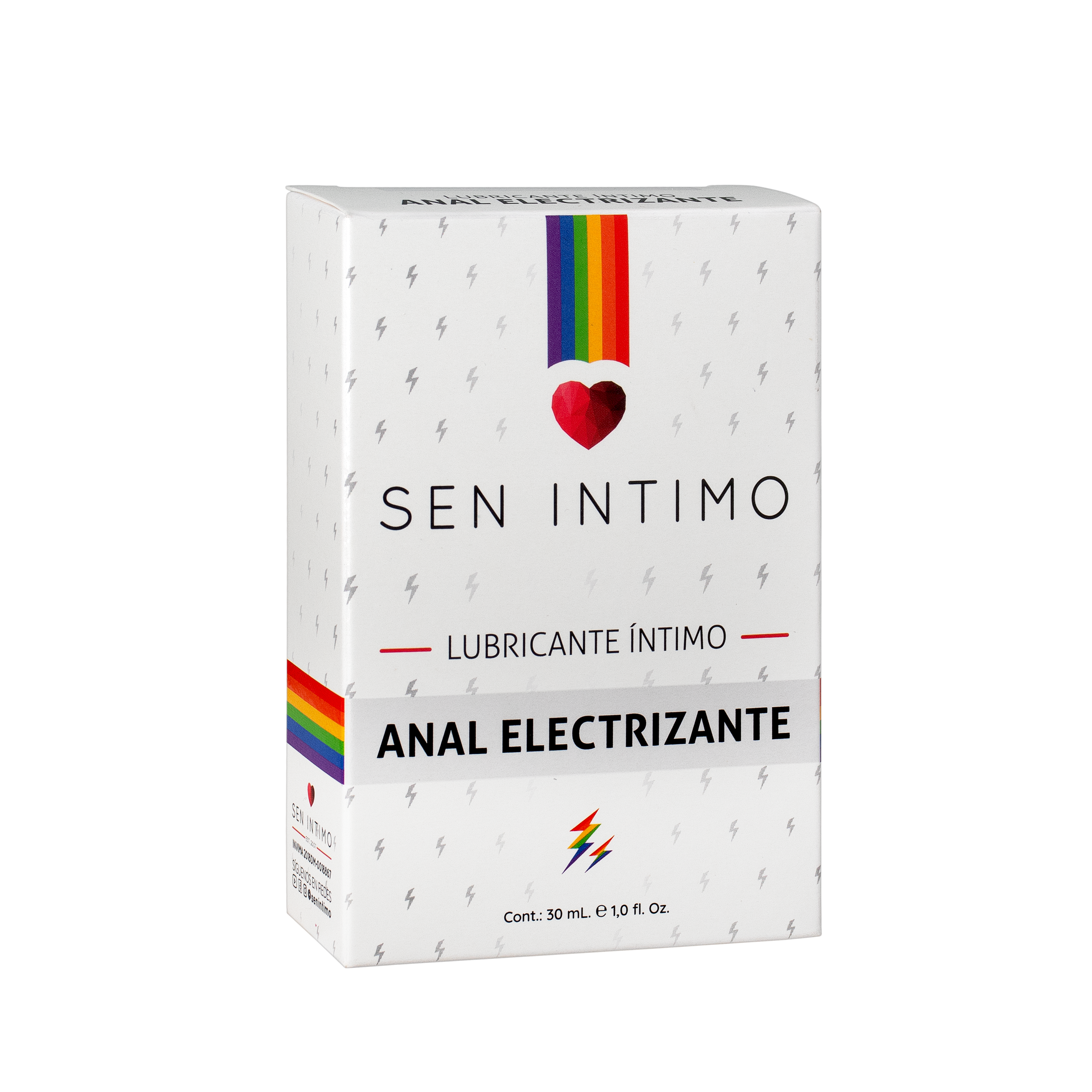Lubricante Íntimo Electrizante - A Base de Agua 30ml