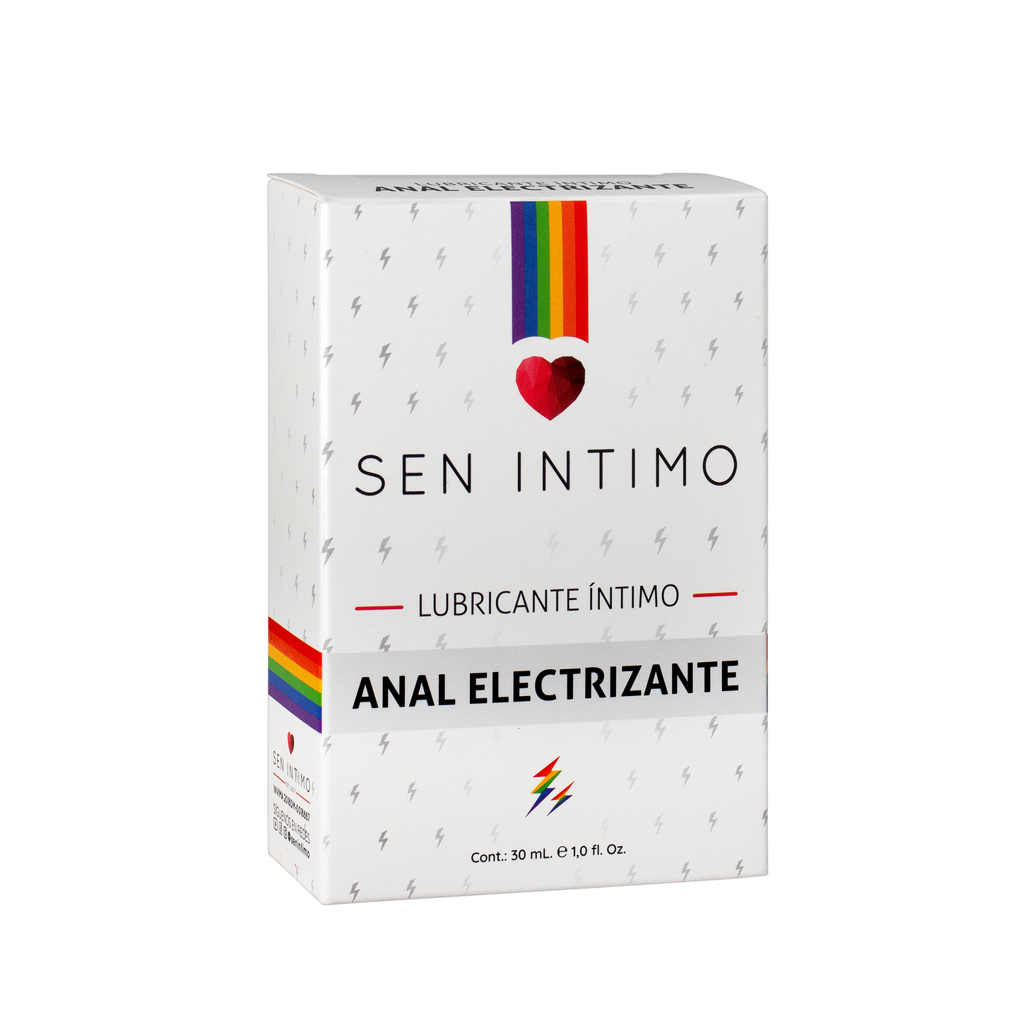 Lubricante Íntimo Electrizante - A Base de Agua 30ml