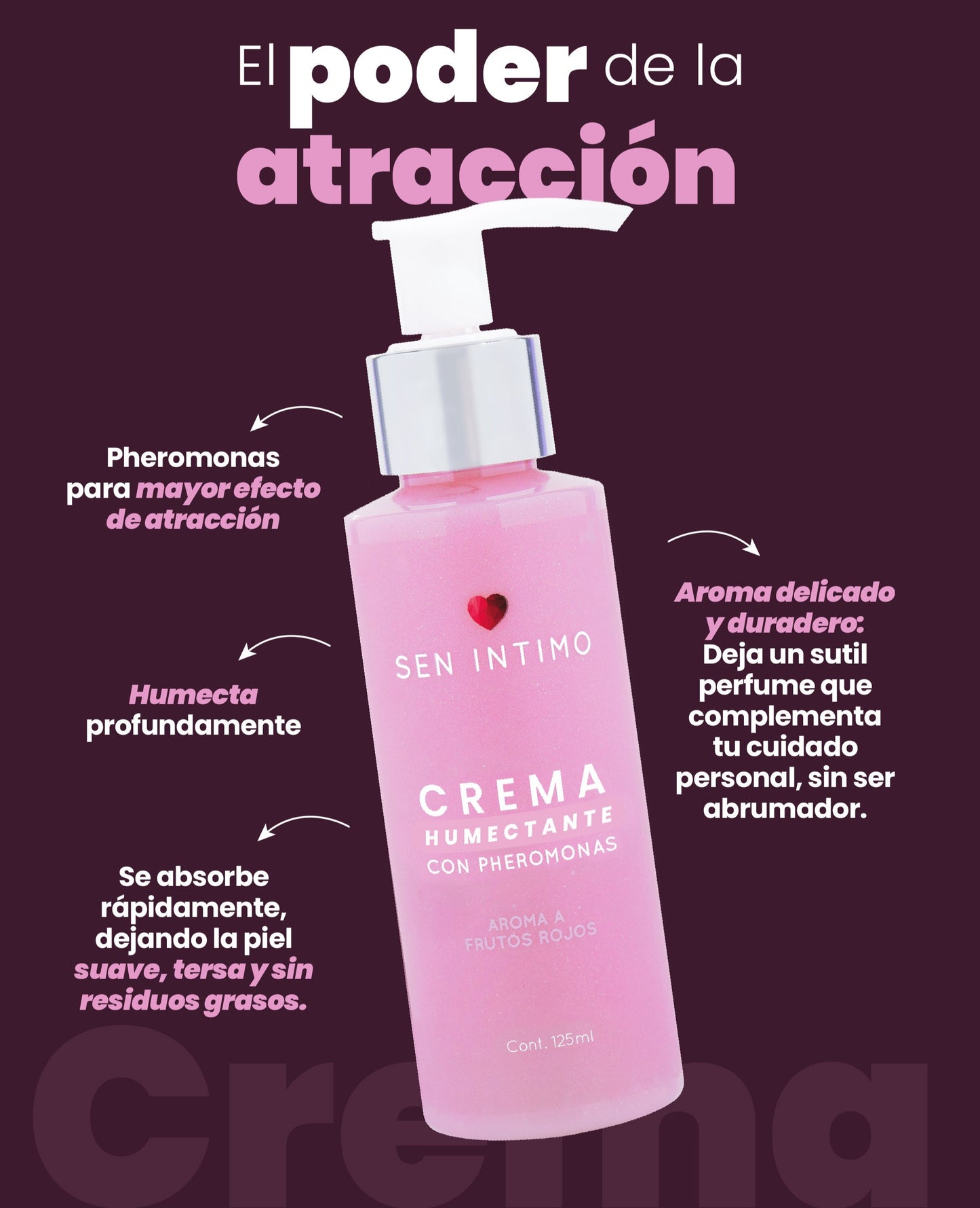 Pack Feromona Crema corporal + Splash frutos rojos