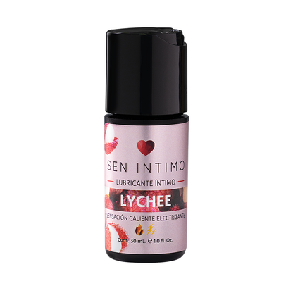 Gel Lubricante sabor Lychee – Efecto Calor/Electrizante - A Base de Agua