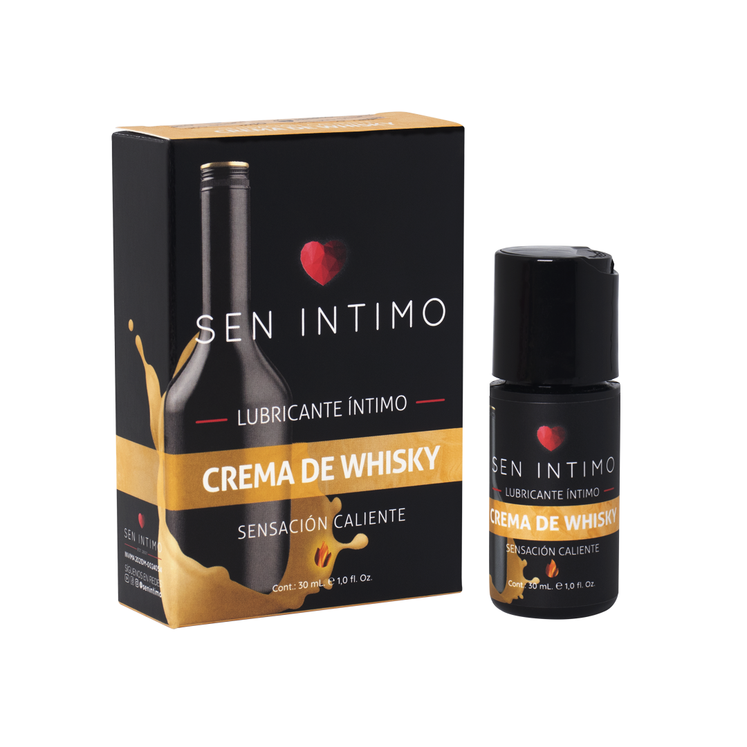 Lubricante Caliente Crema De Whisky Sen Intimo