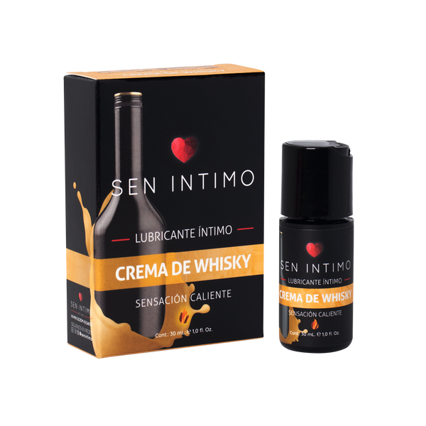 Lubricante Caliente Crema De Whisky Sen Intimo