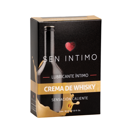 Lubricante Caliente Crema De Whisky Sen Intimo