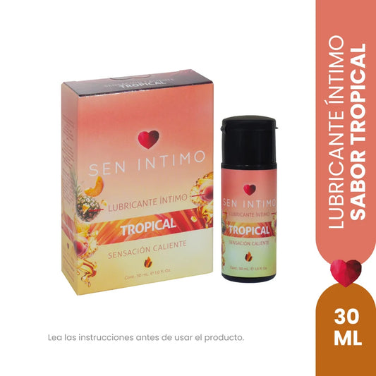 Gel Lubricante Sabor Tropical 🍍 – Efecto Calor
