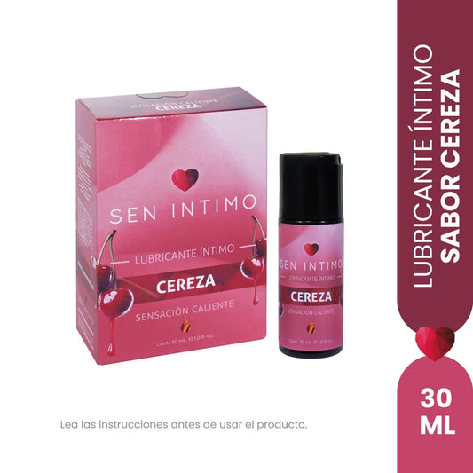 Gel Lubricante Sabor Cereza 🍒 – Efecto Calor