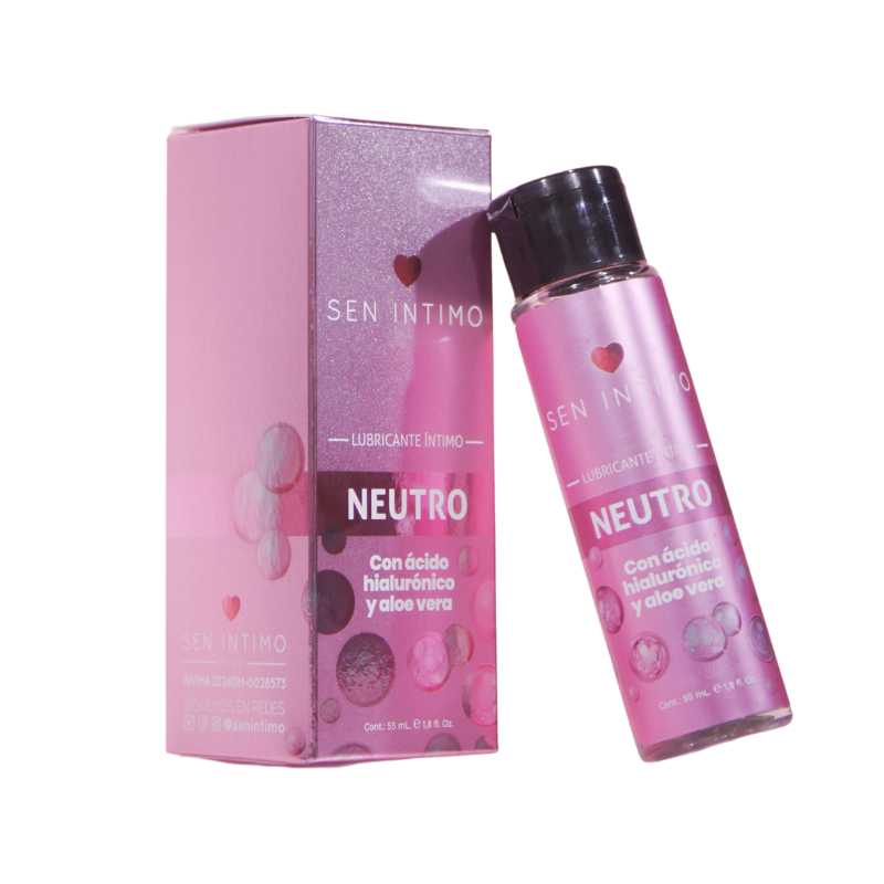 Lubricante Neutro con Ácido Hialurónico y Aloe Vera x 55 ml