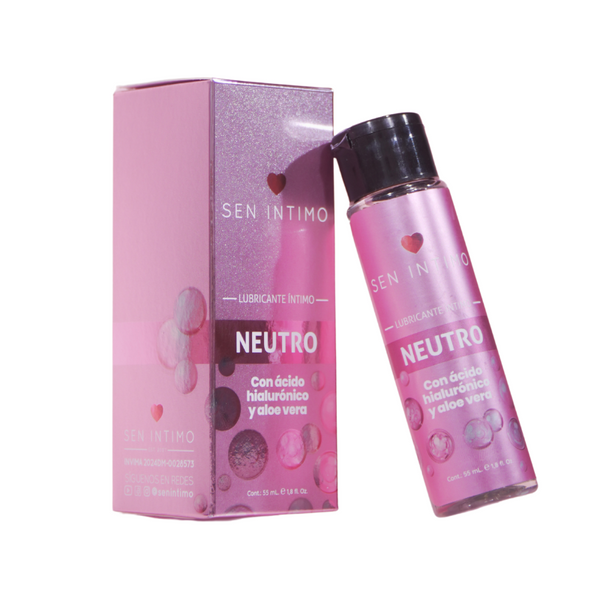 Lubricante Neutro con Ácido Hialurónico y Aloe Vera