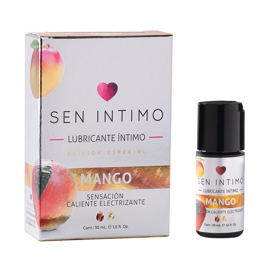Gel Lubricante Electrizante Mango - A Base de Agua 30ml