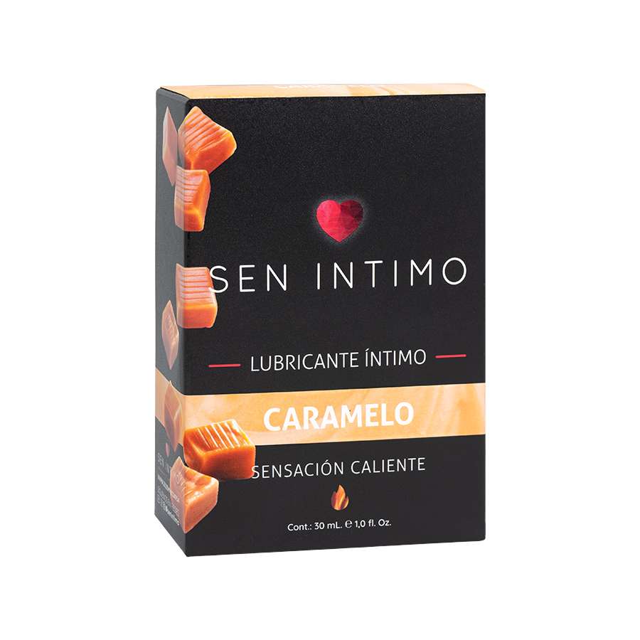 Gel Lubricante sabor Caramelo - Efecto calor