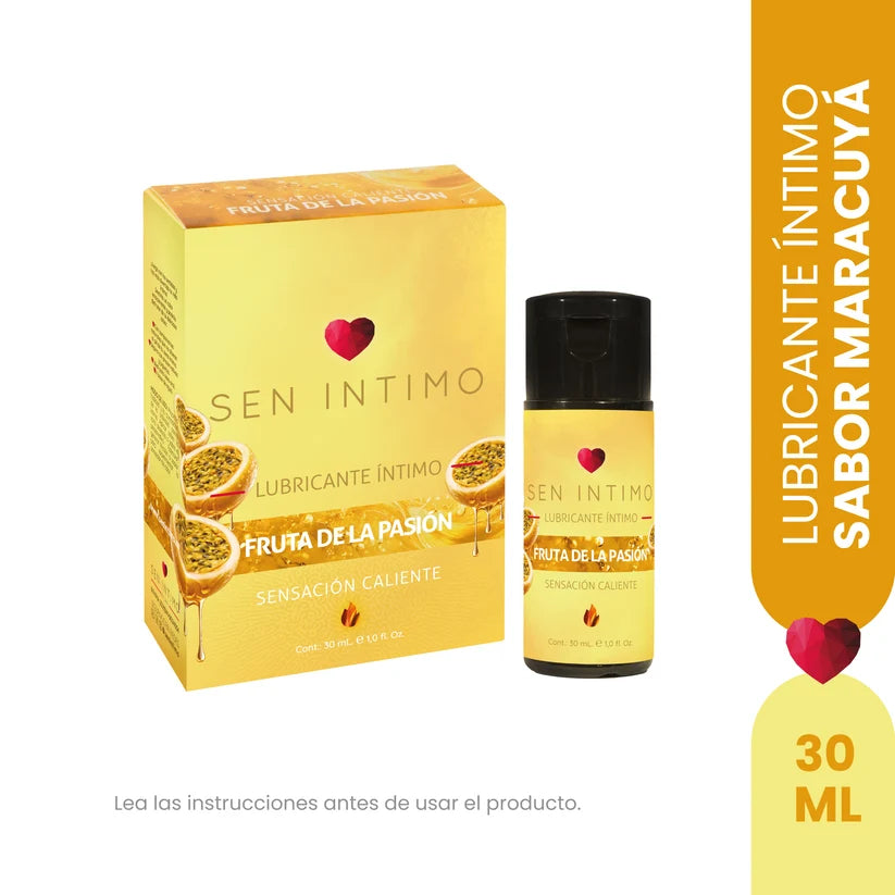 Gel Lubricante Sabor Maracuyá – Efecto Calor