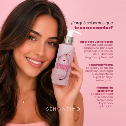 Crema Humectante con Pheromonas SEDUCTION 125ml