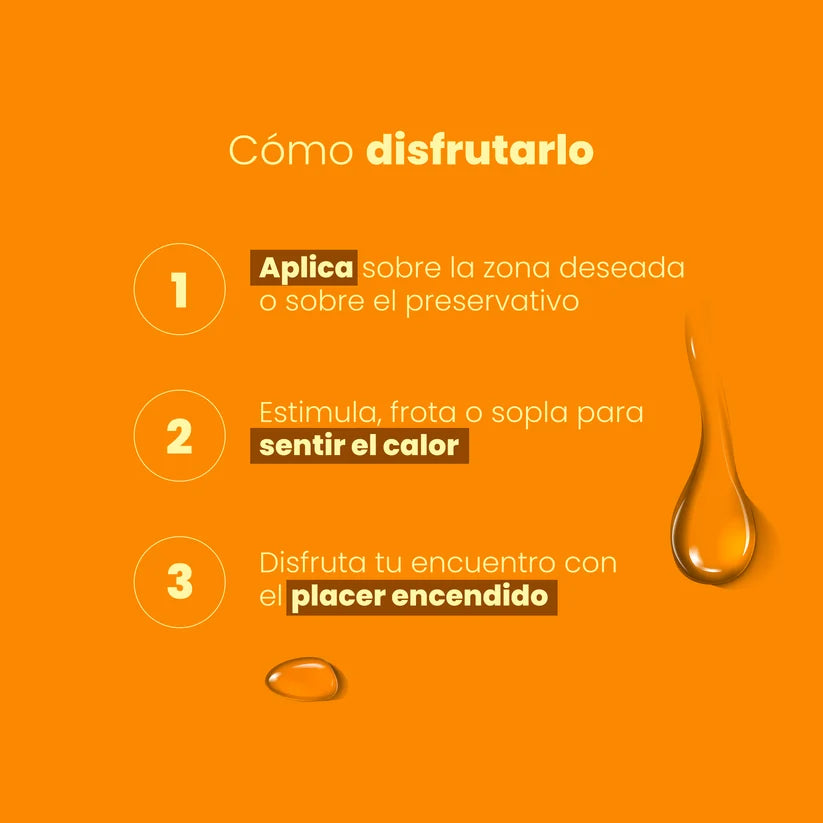 Gel Lubricante Sabor Maracuyá – Efecto Calor