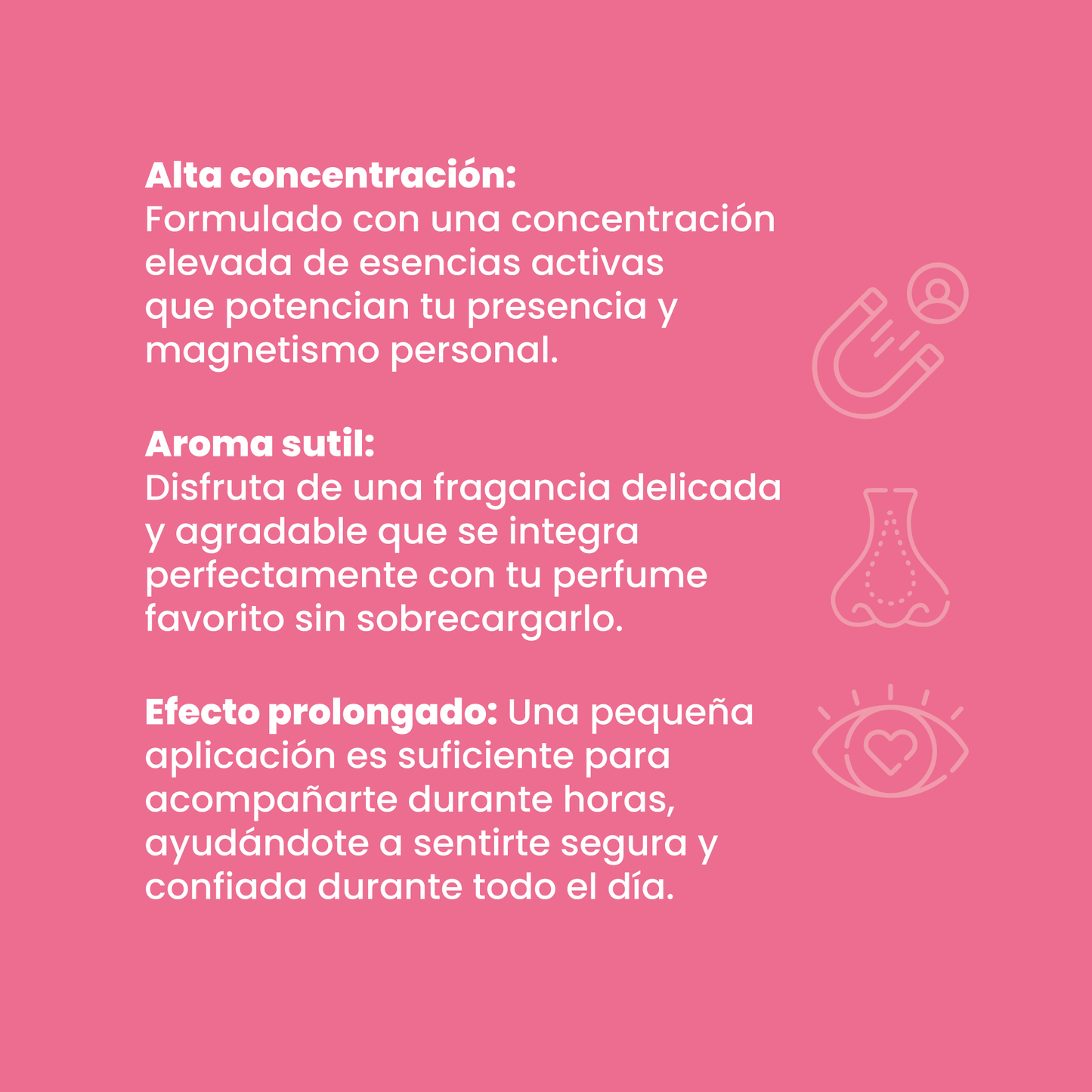 Perfume concentrado con Feromonas - Seduction