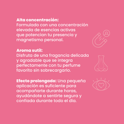Perfume concentrado con Feromonas - Seduction