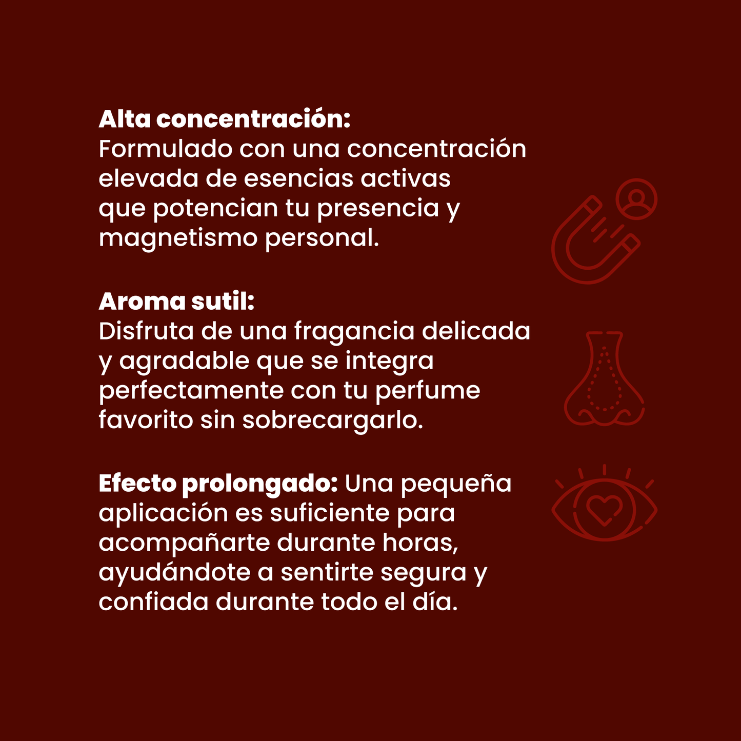 Perfume concentrado con Feromonas - Sexy