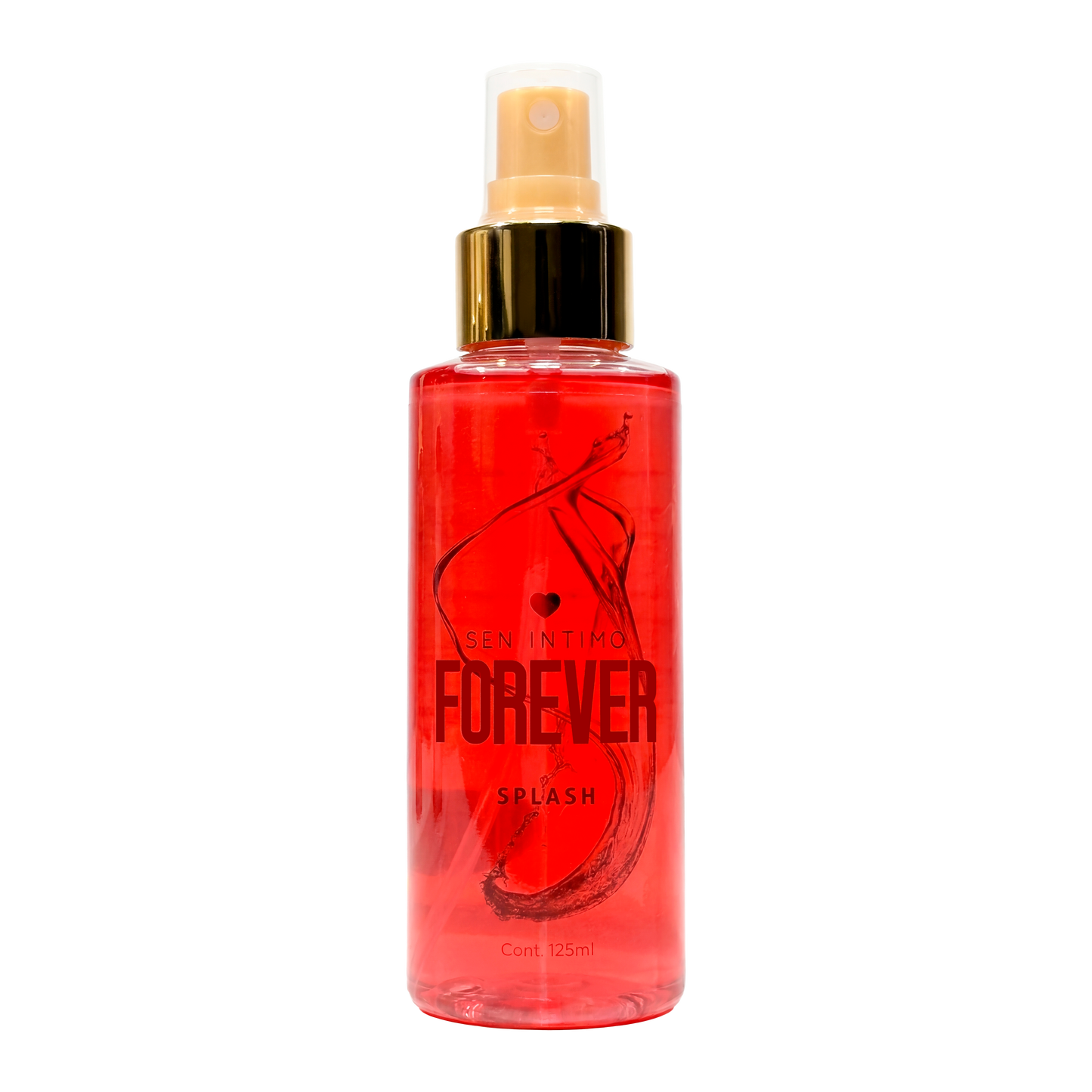 Splash con Pheromonas Forever con notas de durazno, manzana y granada 125ml