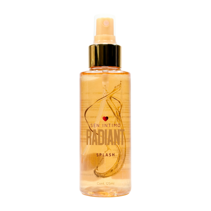 Splash con Pheromonas Radiant con notas de Pistacho 125ml