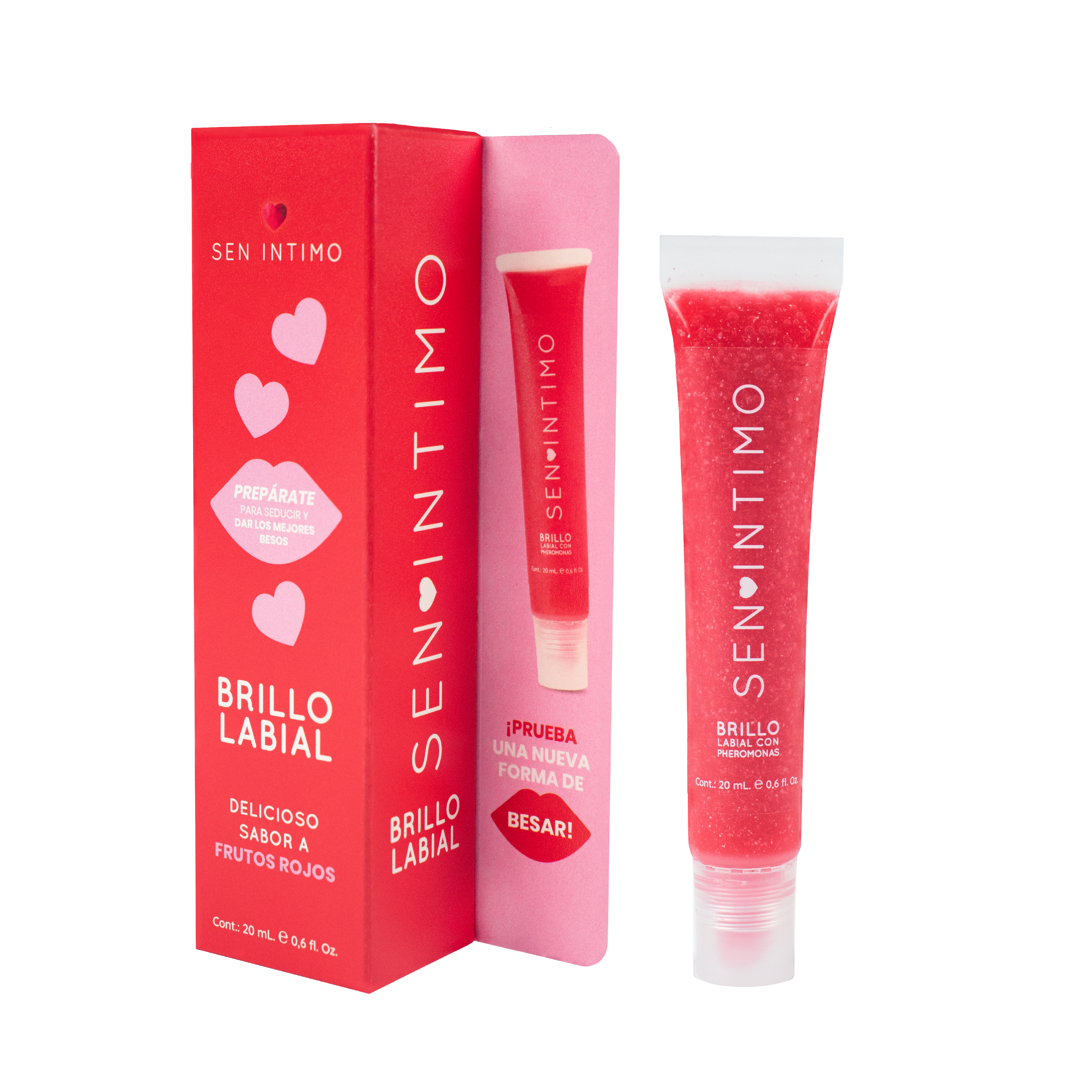 Brillo Labial Frutos Rojos con Fero