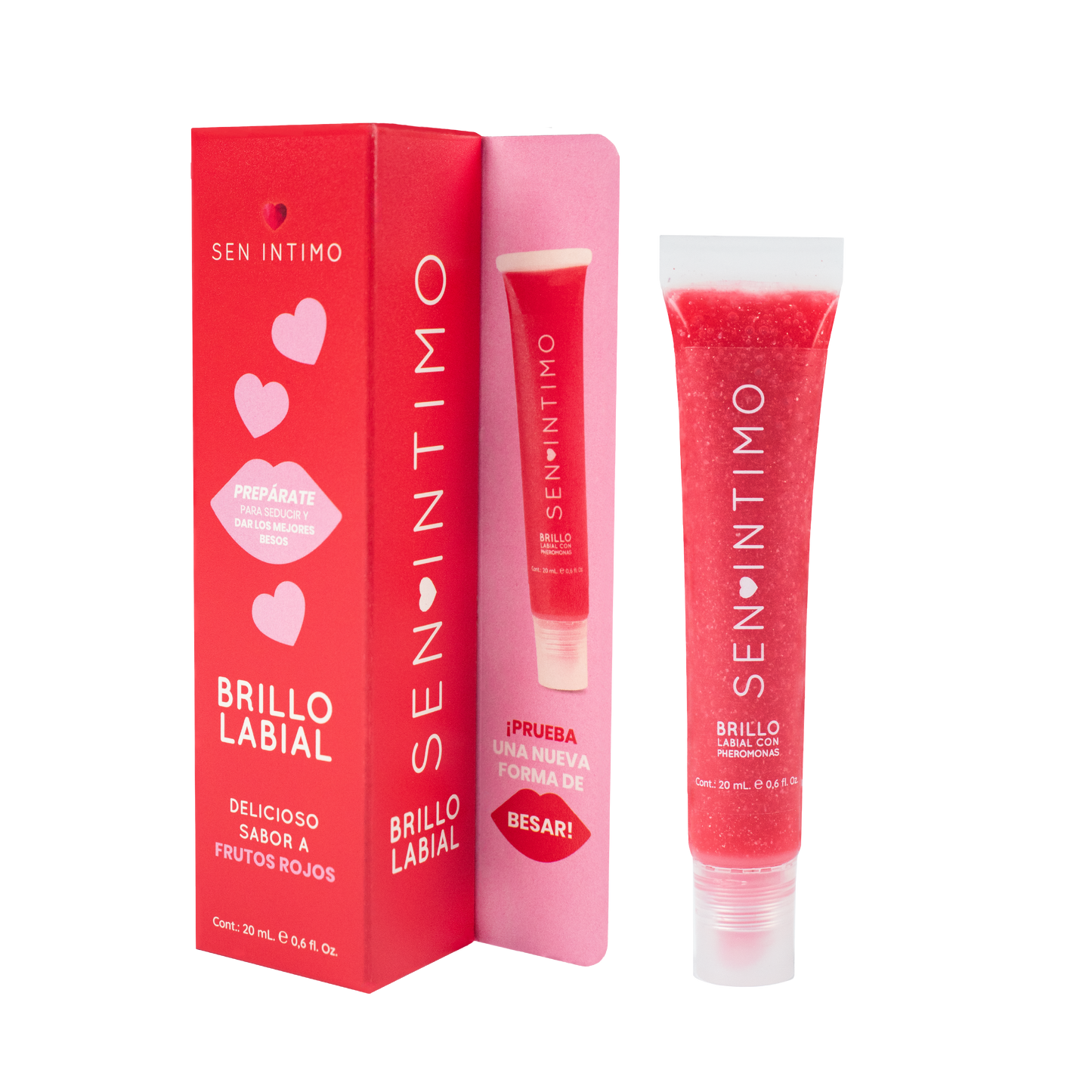 Brillo Labial Frutos Rojos con Fero