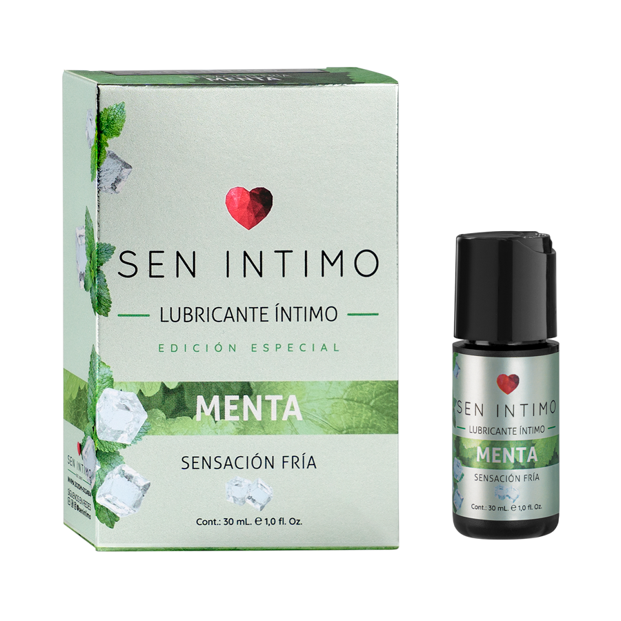 Lubricante Menta - A Base de Agua 30 ml