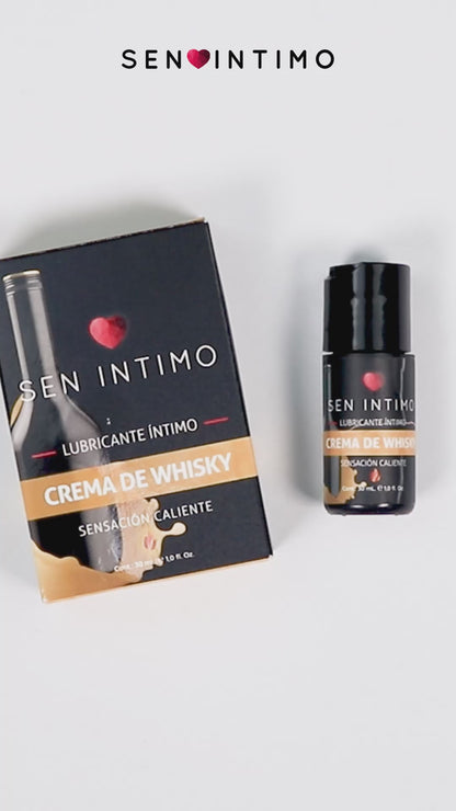 Lubricante Caliente Crema De Whisky Sen Intimo
